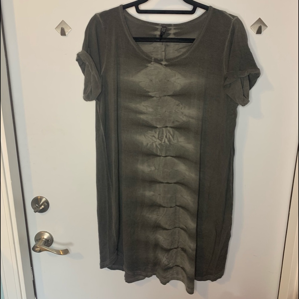 COTTONON Distressed T-shirt dress